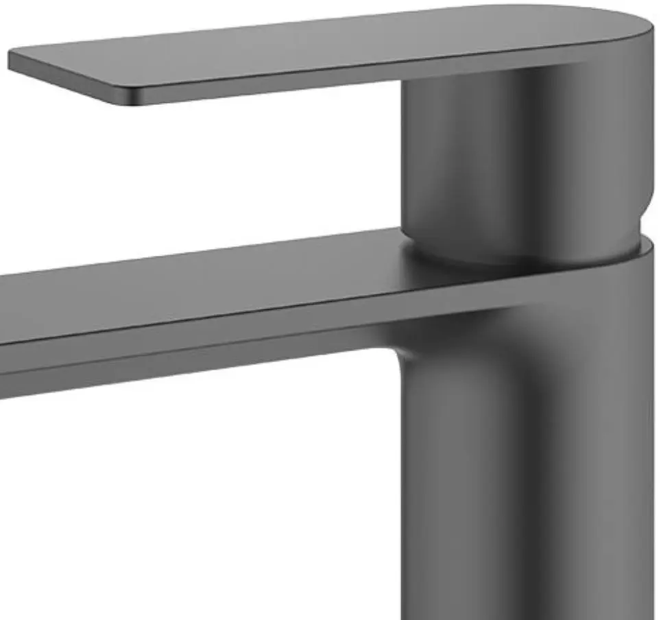 Смеситель для умывальника Mat|eco Breno 1133 114248 (Dark Grey)