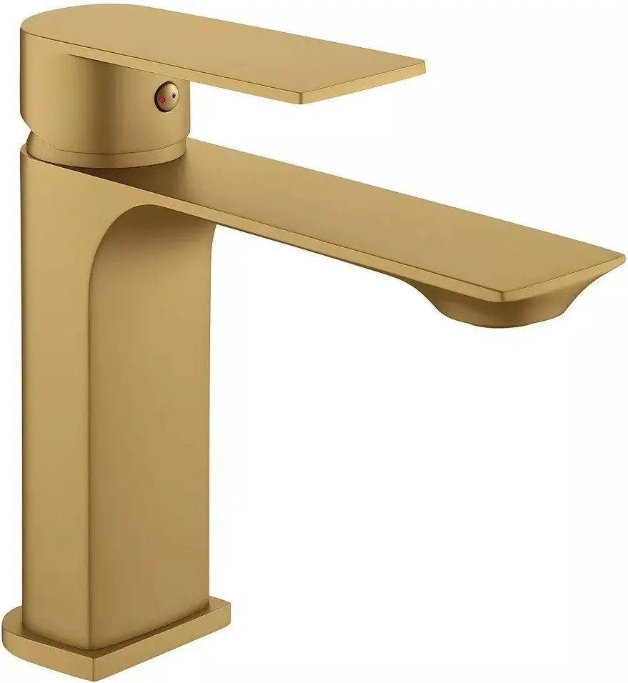 Смеситель для умывальника Mat|eco Cavo (Gold)