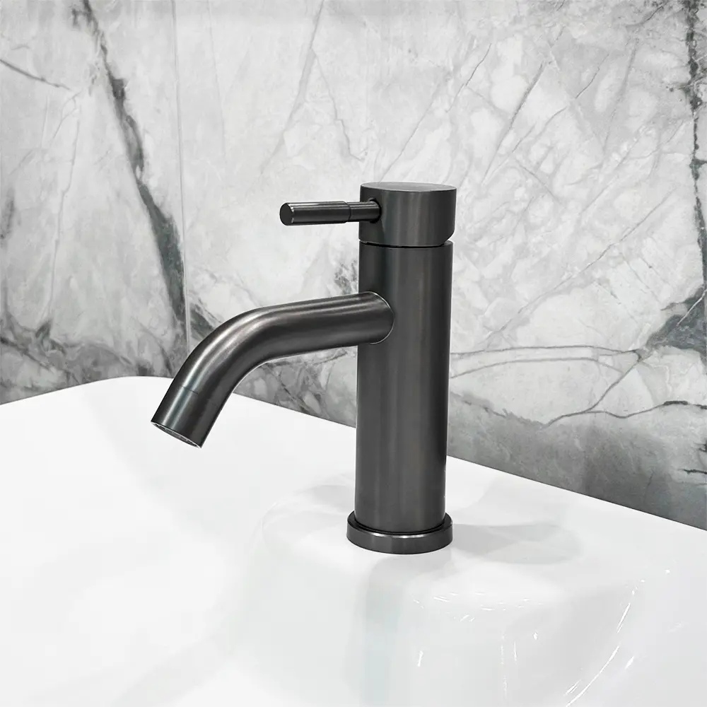 Смеситель для умывальника Mat|eco EuroEco (Dark Grey)