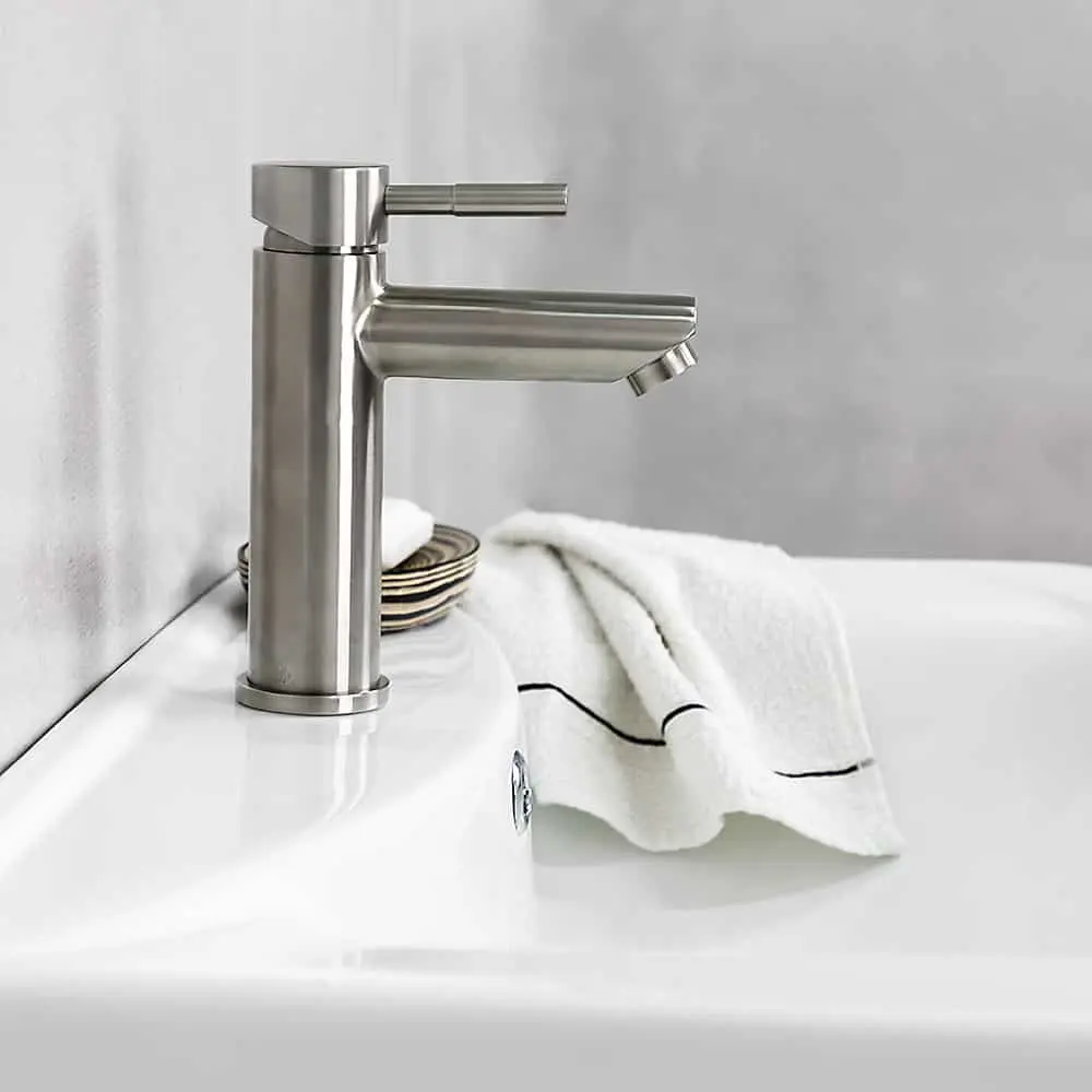 Смеситель для умывальника Mat|eco Inox 100944 (Nickel)