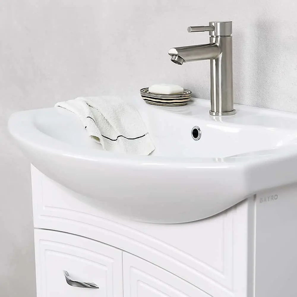 Смеситель для умывальника Mat|eco Inox 100944 (Nickel)