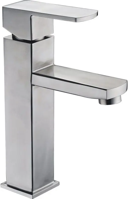 Baterie pentru lavoar Mat|eco Inox Cubo (Brushed Nickel)