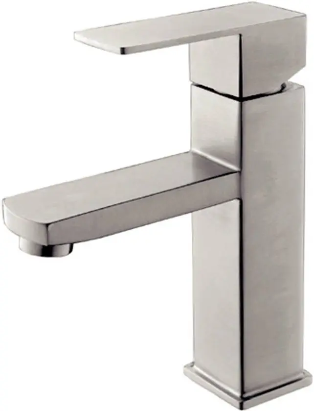 Baterie pentru lavoar Mat|eco Inox Cubo (Brushed Nickel)