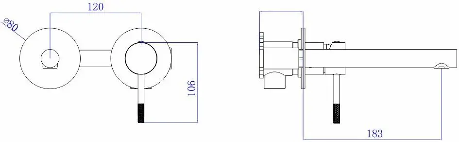 Смеситель для умывальника Mat|eco Lauri 1901 (Black)