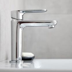 Baterie pentru lavoar Mat eco Magro (Silver) Thumb