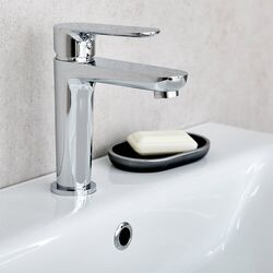 Baterie pentru lavoar Mat eco Magro (Silver) Thumb