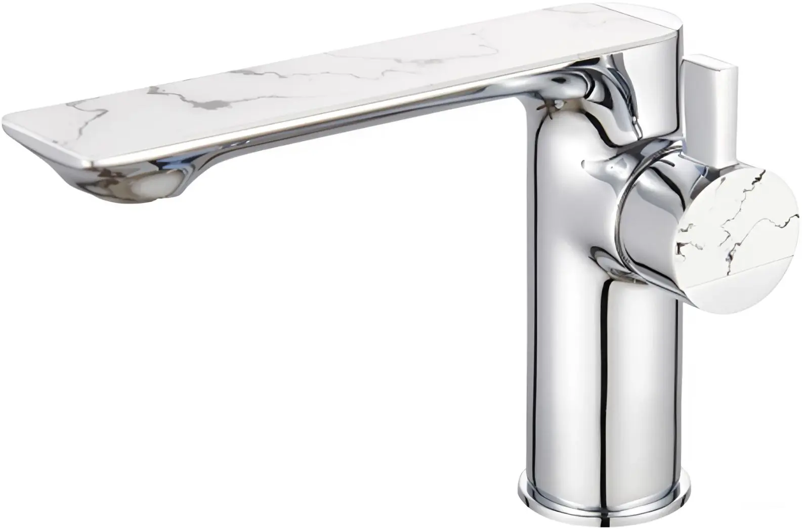 Baterie pentru lavoar Mat|eco Marble (Chrome)