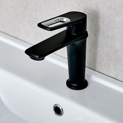 Baterie pentru lavoar Mat eco Nero (Black) Thumb