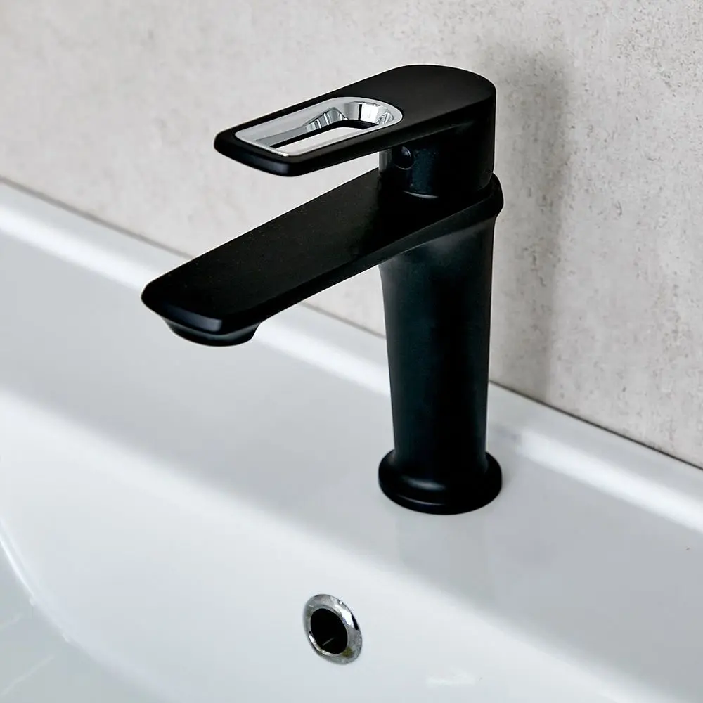 Baterie pentru lavoar Mat eco Nero (Black) - 5