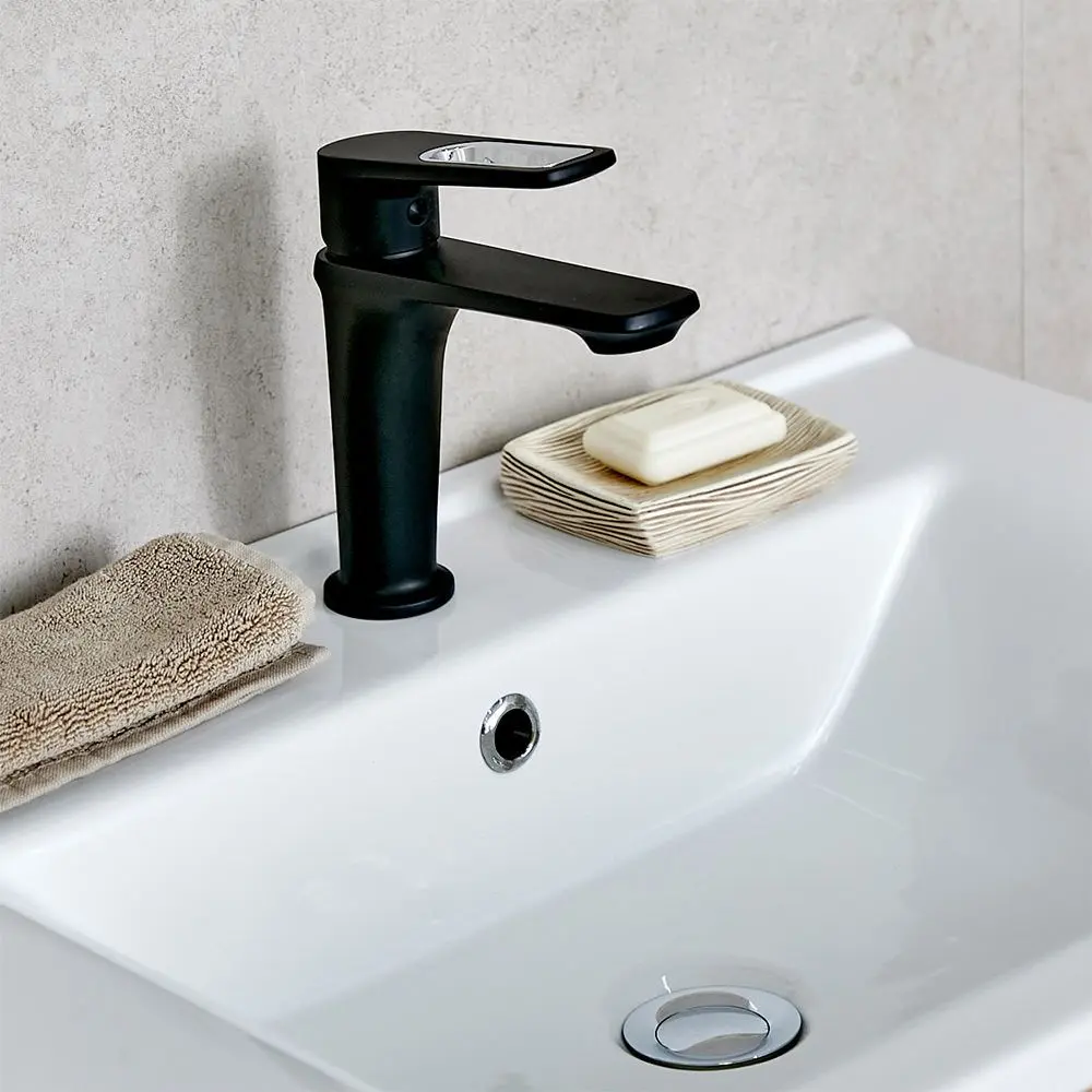 Baterie pentru lavoar Mat eco Nero (Black) - 3