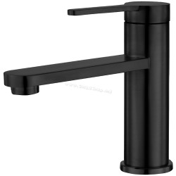 Baterie pentru lavoar Mat|eco Oval (Black)