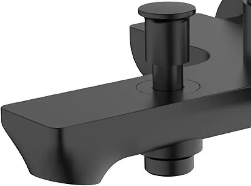 Baterie pentru cada si dus Mat|eco Breno 1133 114258 (Black)