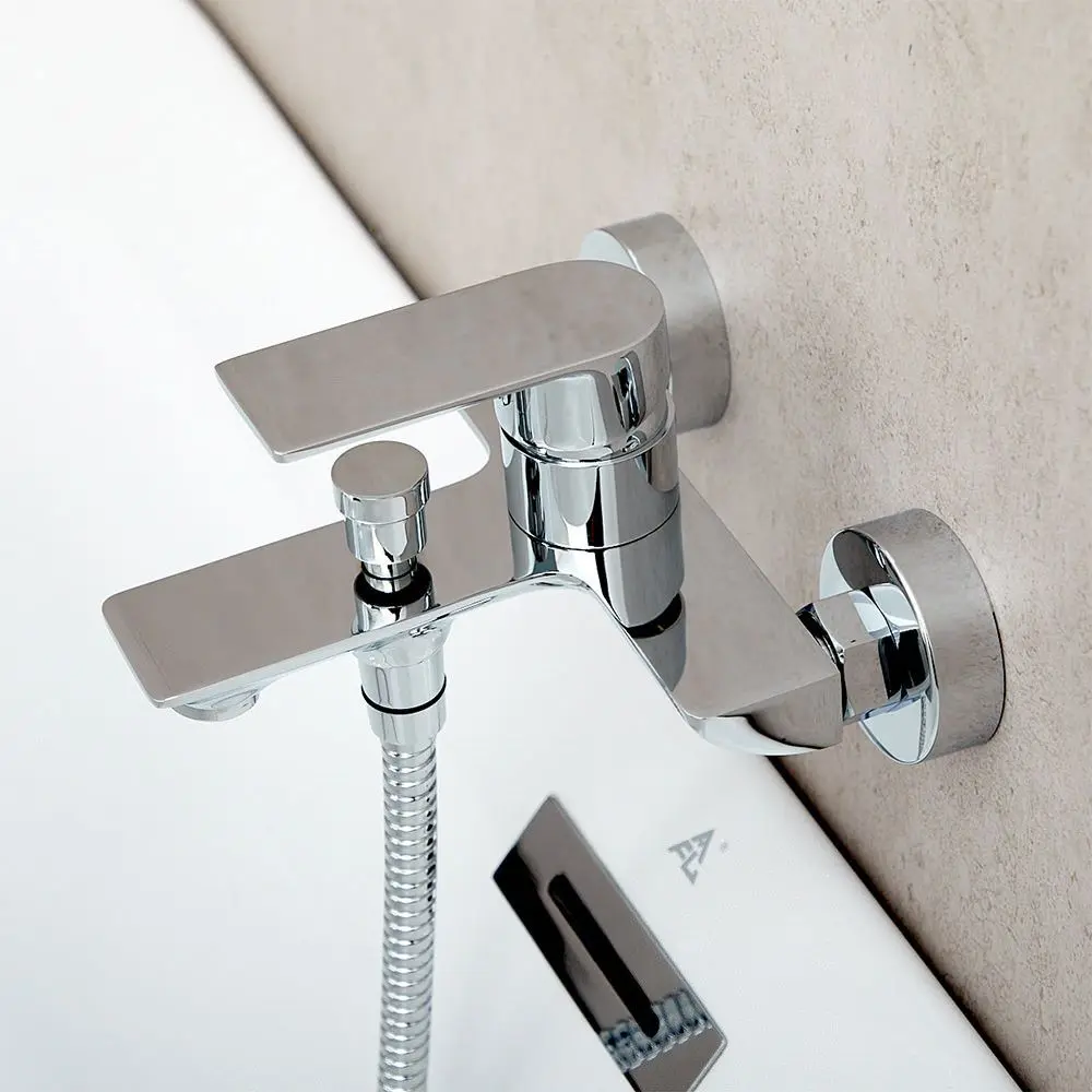 Baterie pentru cada si dus Mat|eco Breno Cavo (Chrome)