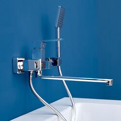 Baterie pentru cada si dus Mat eco Cvadro 113480 (Chrome) Thumb