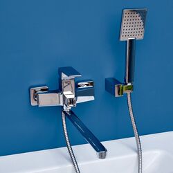 Baterie pentru cada si dus Mat eco Cvadro 113480 (Chrome) Thumb