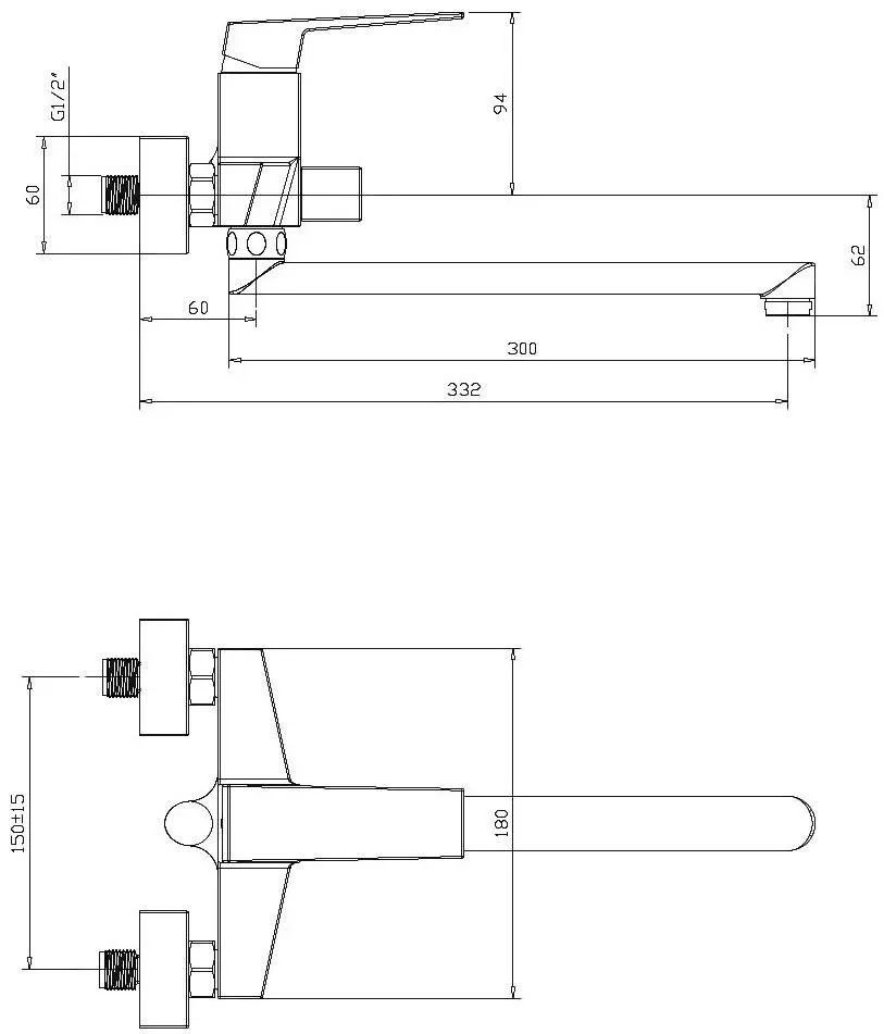 Baterie pentru cada si dus Mat eco Cvadro 113480 (Chrome) - 6