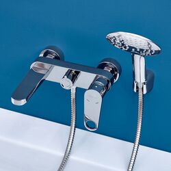 Baterie pentru cada si dus Mat eco Eterno 113477 (Chrome) Thumb