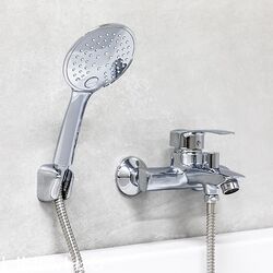 Смеситель для ванны и душа Mat|eco Kwarc (Chrome) Thumb