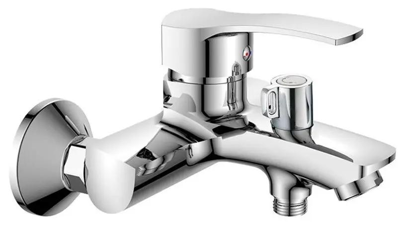 Смеситель для ванны и душа Mat|eco Kwarc (Chrome)