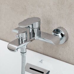 Baterie pentru cada si dus Mat eco Neve (Chrome) Thumb