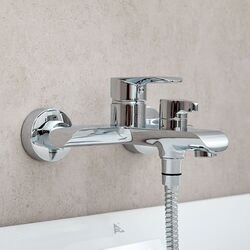 Baterie pentru cada si dus Mat eco Neve (Chrome) Thumb