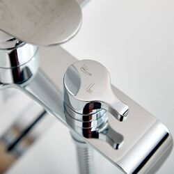 Baterie pentru cada si dus Mat eco Neve (Chrome) Thumb