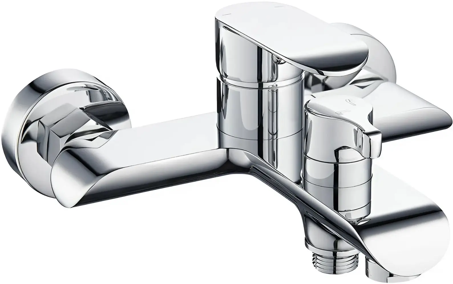 Смеситель для ванны и душа Mat|eco Neve (Chrome)