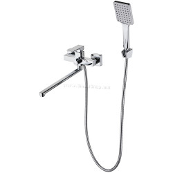 Baterie pentru cada si dus Mat|eco Pixel (Chrome)