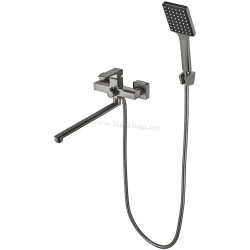 Baterie pentru cada si dus Mat|eco Pixel (Dark Grey)