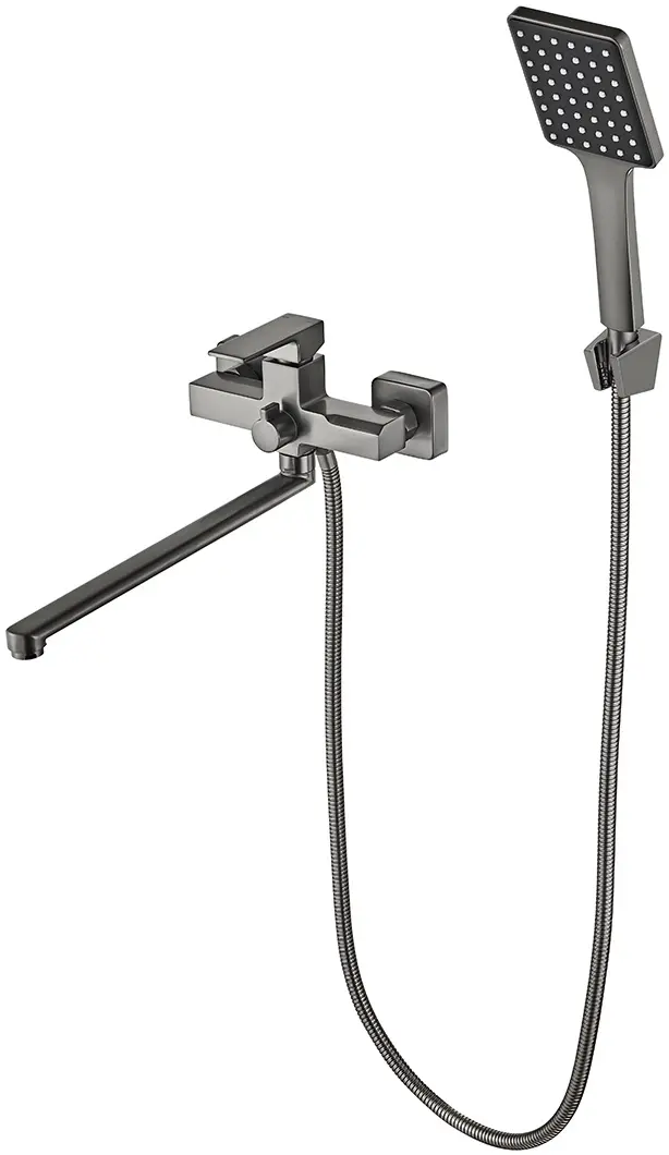 Baterie pentru cada si dus Mat|eco Pixel (Dark Grey)