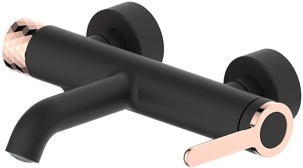 Baterie pentru cada si dus Mat eco Grand (Black/Rose Gold)