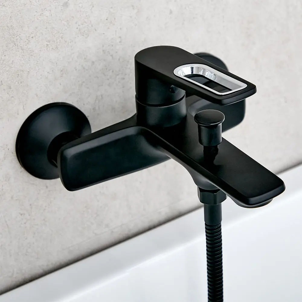 Baterie pentru cada si dus Mat eco Nero 107680 (Black) - 2