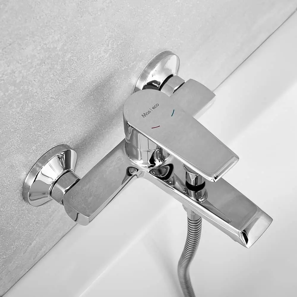 Baterie pentru cada si dus Mat|eco Salmon 83473 (Chrome)