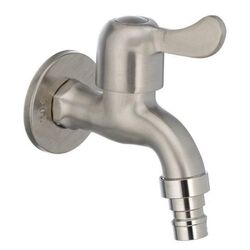 Кран для полива с ручкой Mixxus BIB-03 (Inox)