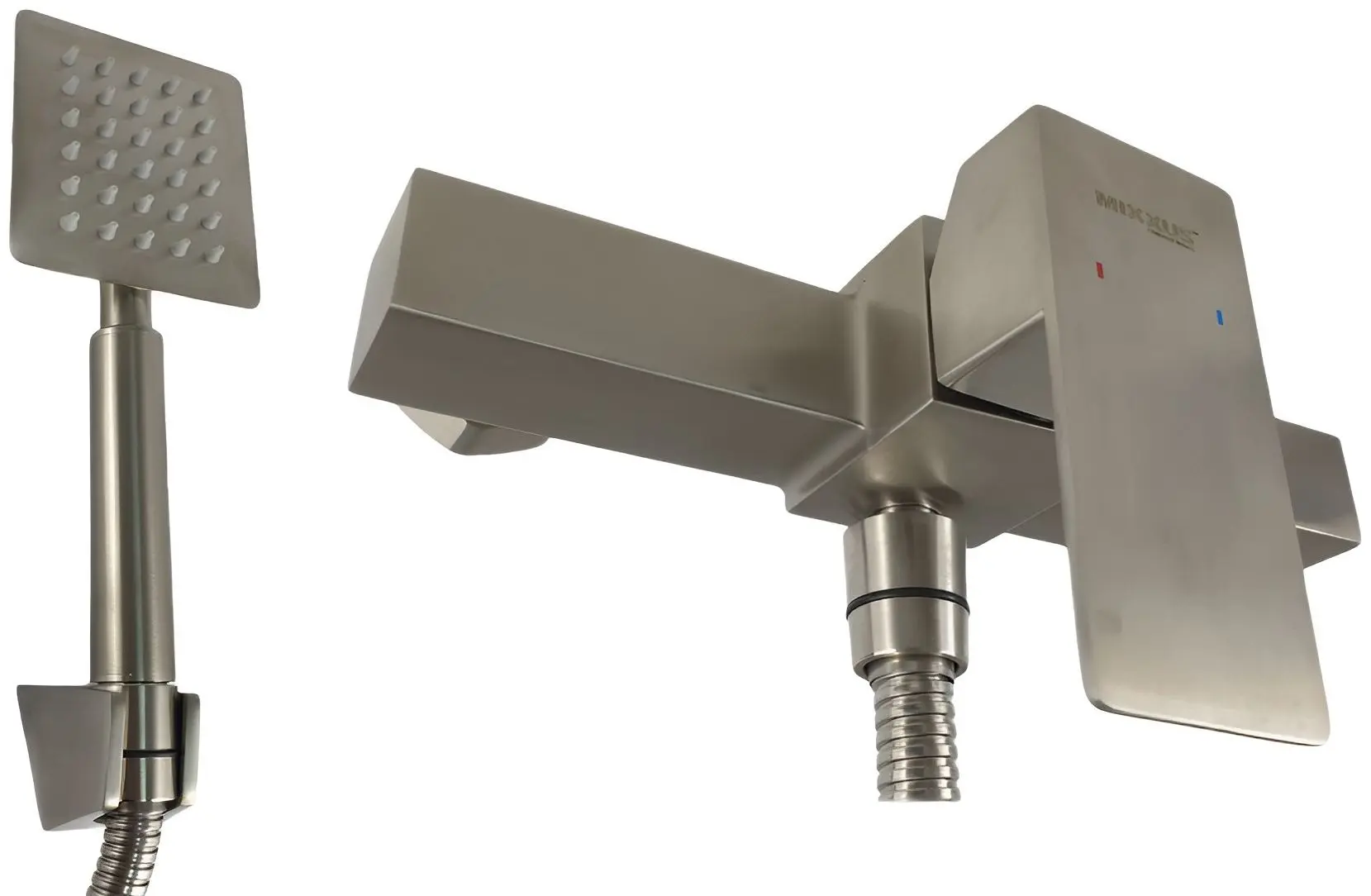 Baterie pentru dus Mixxus KUB-003 (Inox) - 2