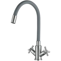 Baterie pentru chiuveta Mixxus DVE-011 Reflector (Gray/Inox)