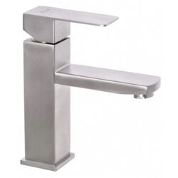 Baterie pentru lavoar Mixxus KUB-001 (Inox)