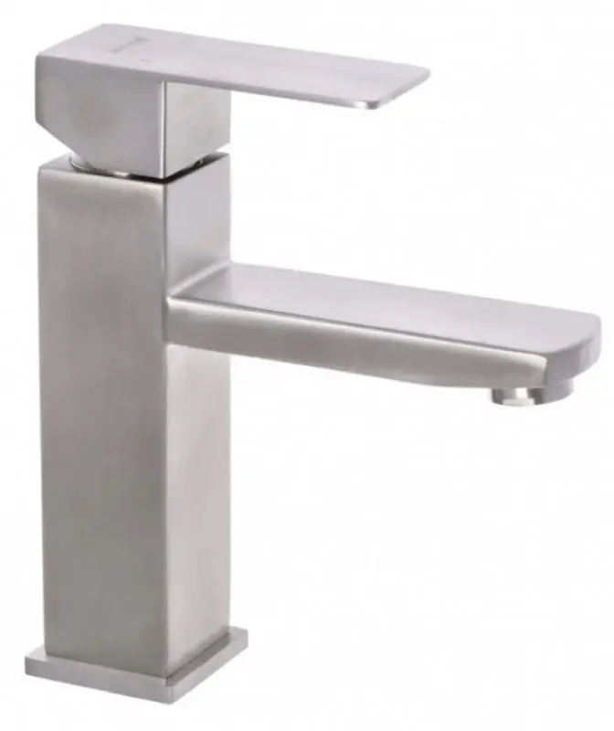 Baterie pentru lavoar Mixxus KUB-001 (Inox)