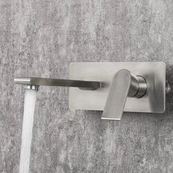 Baterie pentru lavoar Mixxus KUB-999 Inner (Inox) Thumb