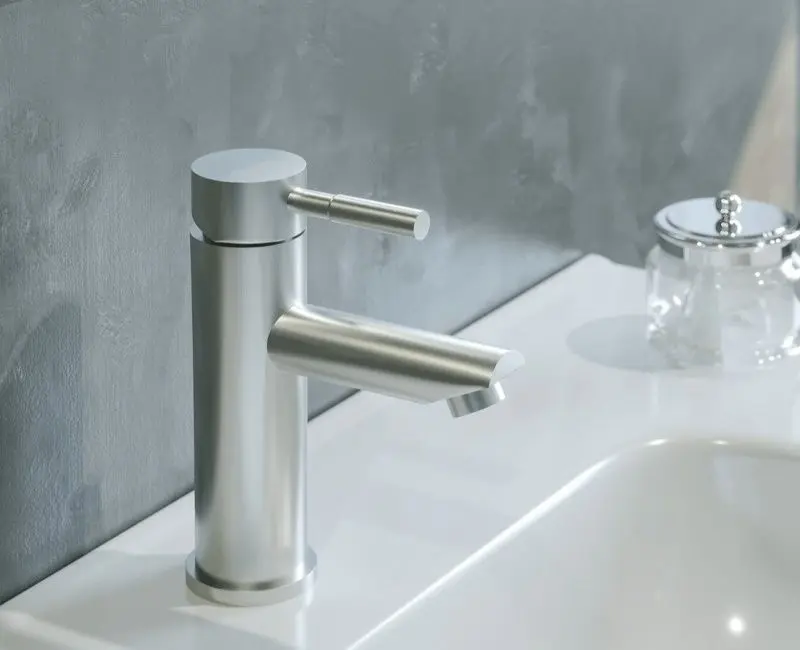 Baterie pentru lavoar Mixxus SUS-001-A (Inox) - 3