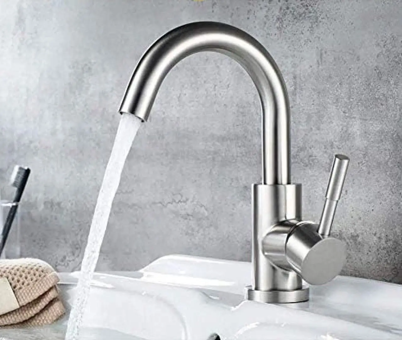 Baterie pentru lavoar Mixxus SUS-001-C (Chrome) - 3