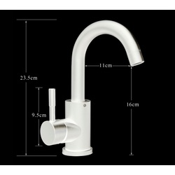 Baterie pentru lavoar Mixxus SUS-001-С (White) Thumb