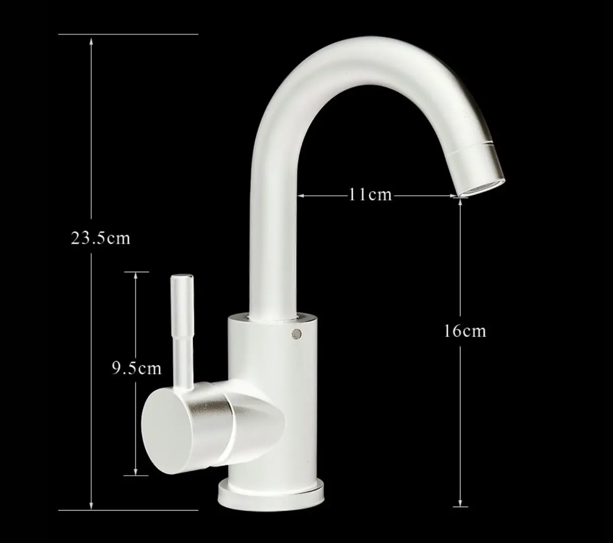 Baterie pentru lavoar Mixxus SUS-001-С (White) - 3