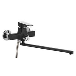 Смеситель для ванны и душа Mixxus Missouri 006 Euro (Black) Thumb