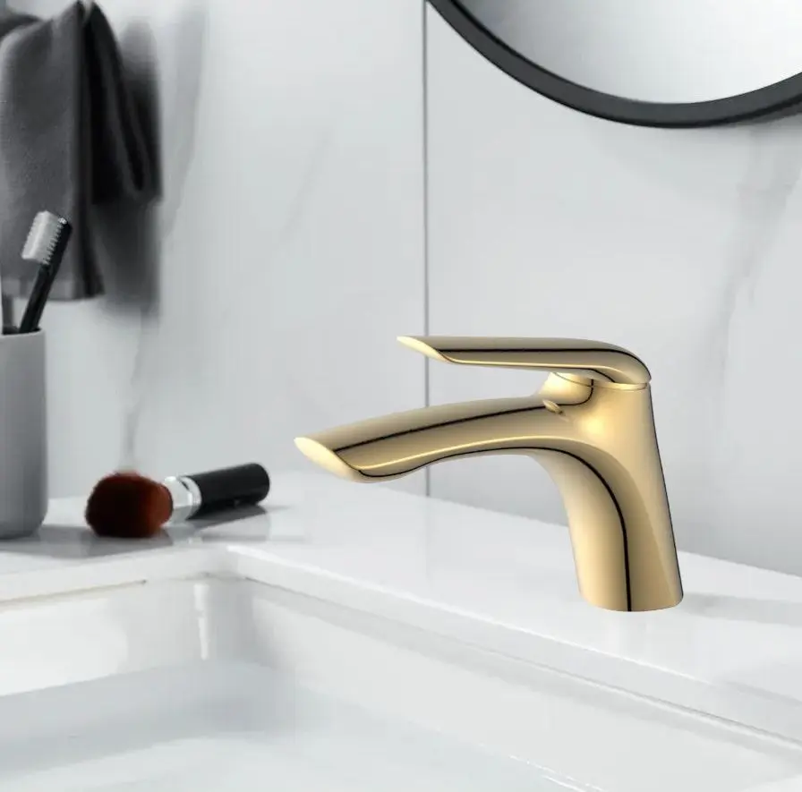 Baterie pentru lavoar Flow 1389 BG (Gold) - 3