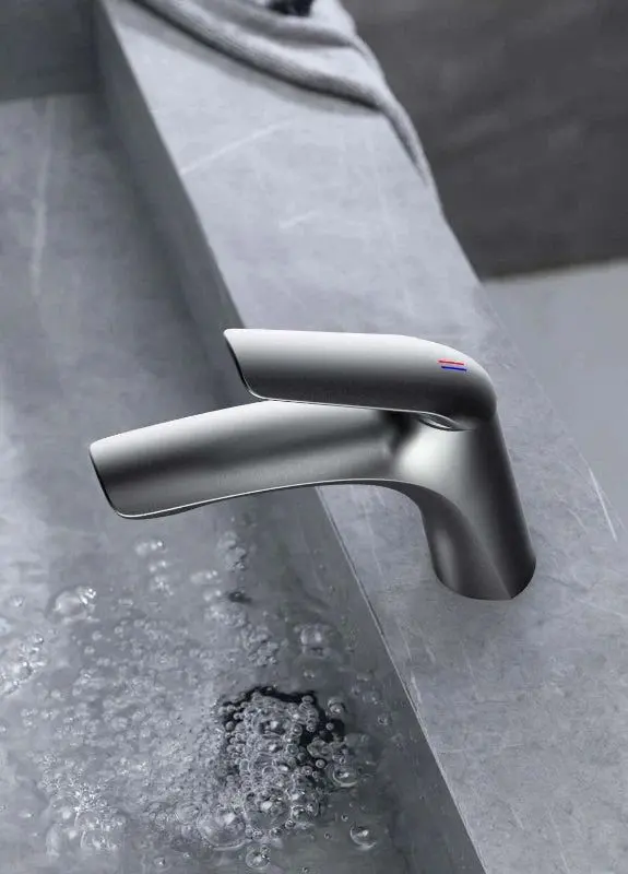 Baterie pentru lavoar Flow 1389 GG (Graphite) - 2