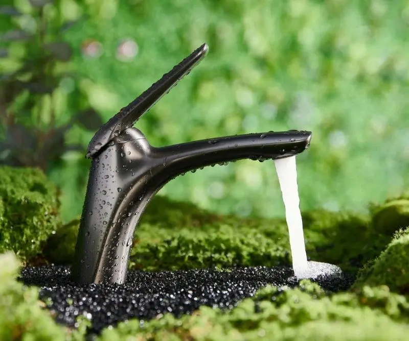 Baterie pentru lavoar Flow 1389 GG (Graphite) - 3