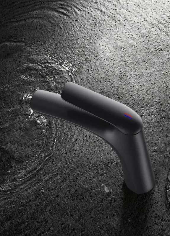 Baterie pentru lavoar Flow 1389 MB (Black Matte) - 2