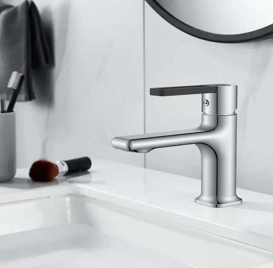 Смеситель для умывальника Lave 1056 (Chrome)