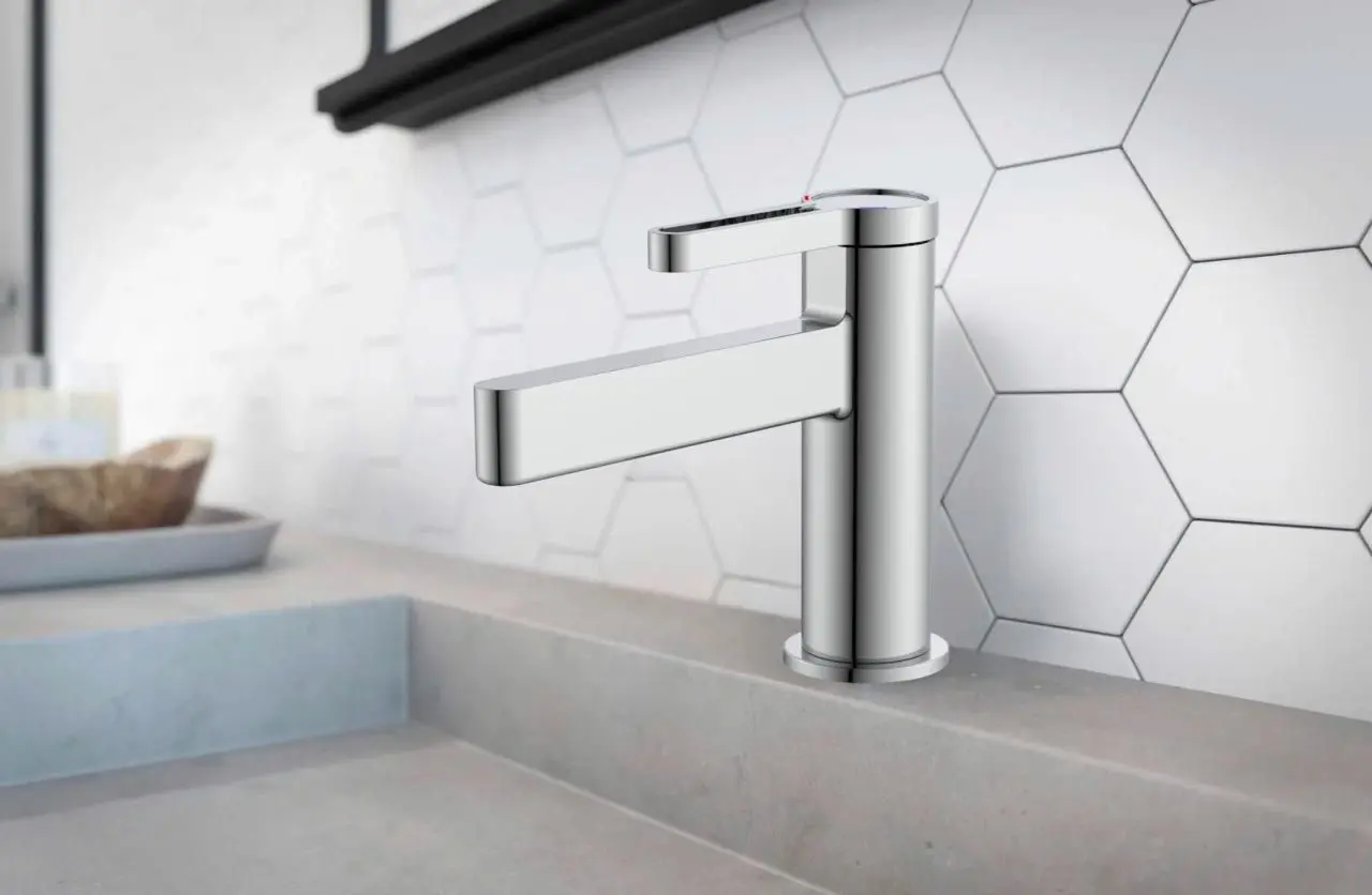 Смеситель для умывальника Lave 1058 (Chrome)